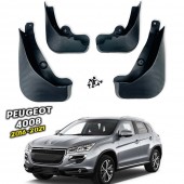 Бризковики для Peugeot 4008   Бризковики для Peugeot 4008
